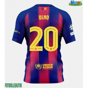 Barcelona Dani Olmo #20 Hemmatröja 2025-26 Kortärmad